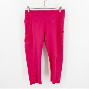 Lululemon Fast & Free Crop II *Nulux 19" 10